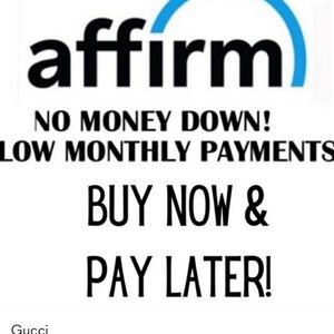 Affirm Payment Plan Advertisement
